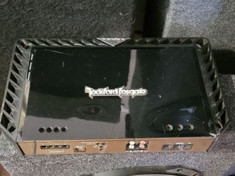 Rockford Fosgate T1000-1bdCP
Power Series mono sub amplifier — 1,000 watts RMS x 1 at 2 ohms  works excellent very powerful amp $385