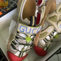 Gucci Flashtrek Sandal Sneakers.