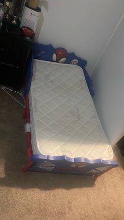 Spider-Man design bed for a boy