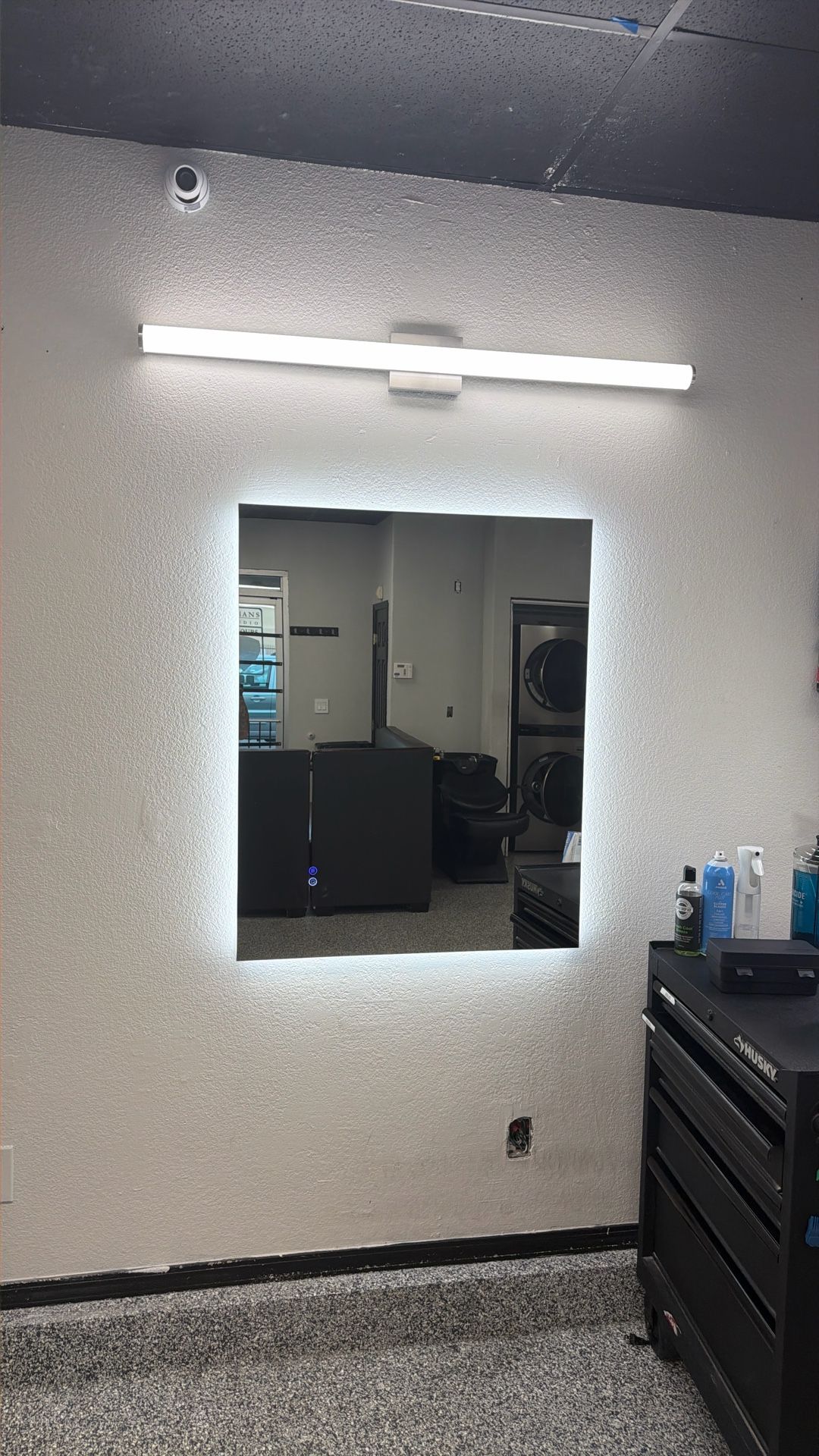 Bathroom Mirror With LED Frame