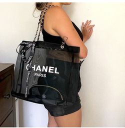 Chanel VIP mesh beach tote for Sale in Queens, NY - OfferUp