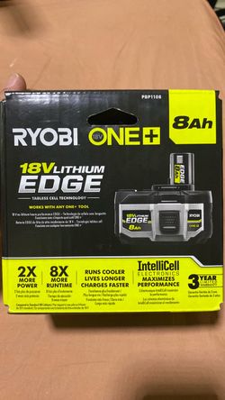 Ryobi 18V One+ 8Ah Lithium Edge Battery