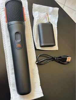 JBL Digital Wireless Microphone System – Dual-Channel Receiver, Adapter, Clear Vocals, Karaoke Ready