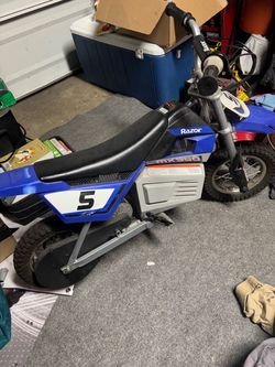 Used razor electric bike $50
