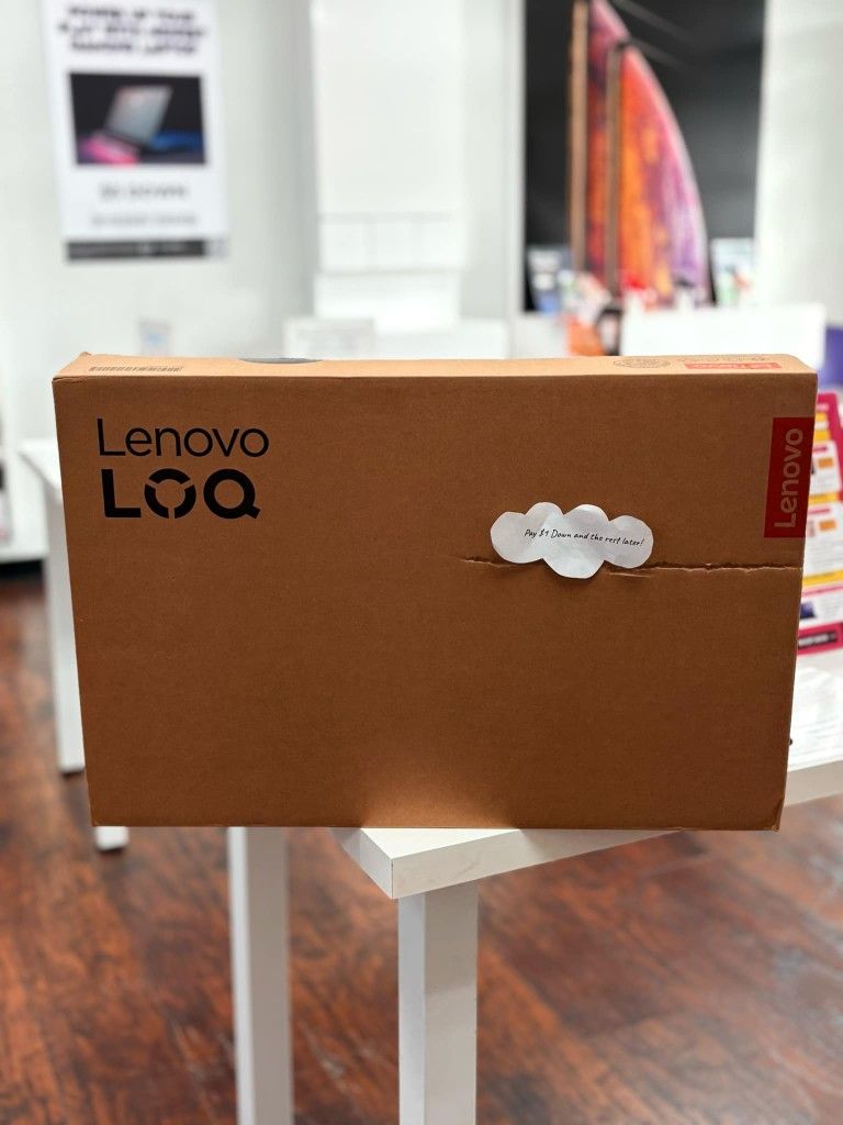 Lenovo LOQ 15.6 FHD Gaming Laptop New - Payments Available - Pay $1 Down To take It home