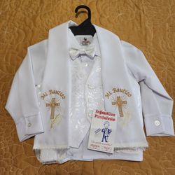 Baptism Suit For Boy