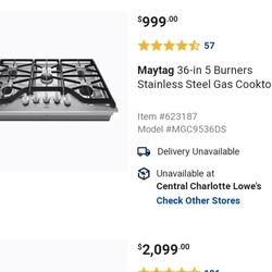 Gas Burner cooktop