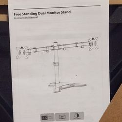 Mountup Freestanding Dual Monitor Mount