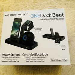 ONE DOCK BEAT with beatdrop speaker power station 