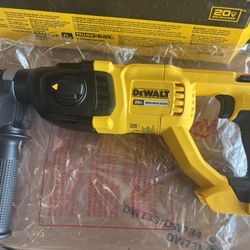 DEWALT 20V MAX Cordless Brushless 1 in. SDS Plus D-Handle Concrete and Masonry Rotary Hammer (Tool Only)