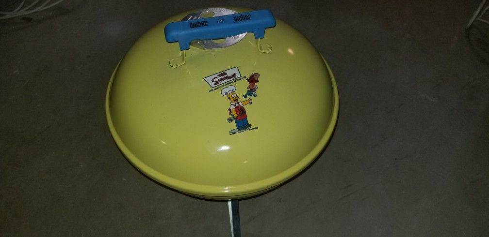 10th Anniversary Homer Simpson Smokey Joe Weber Grill