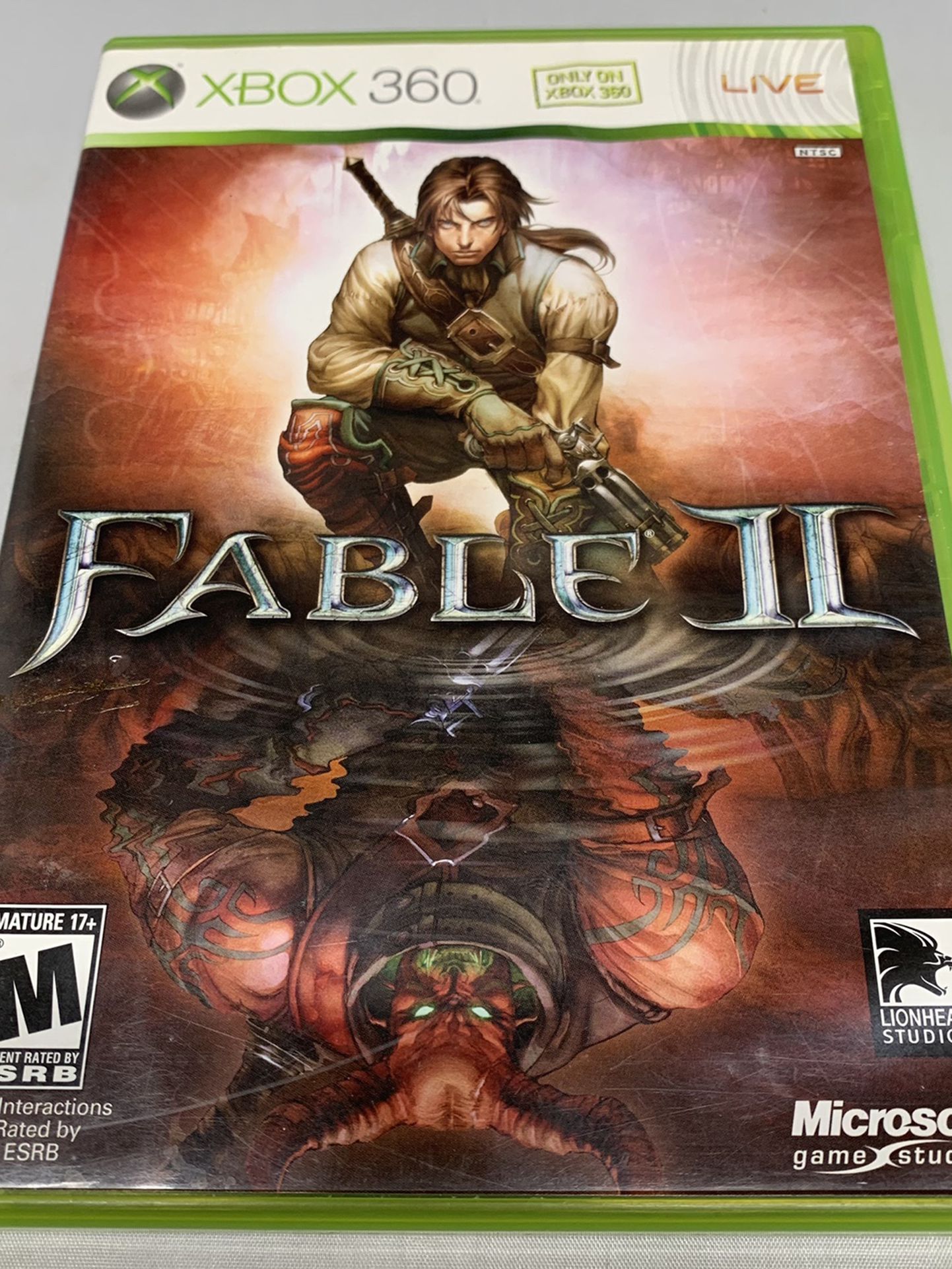 Fable II For Xbox 360 Complete CIB Video Game