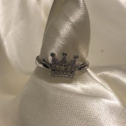 “Crown” Silver Ring