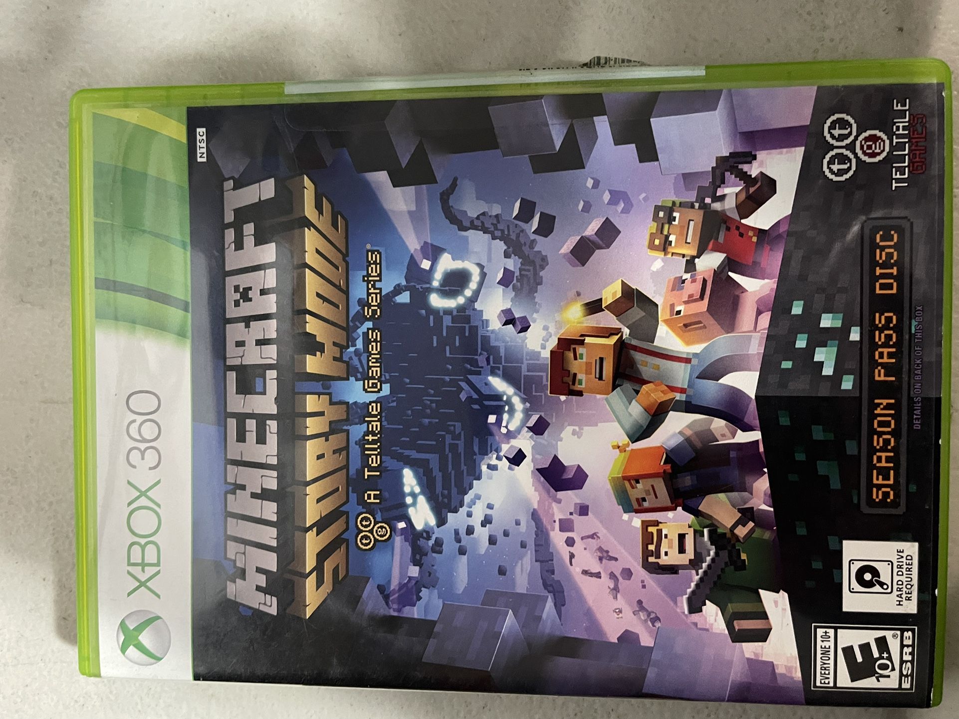 Xbox 360 Minecraft Story Mode Season Pass 