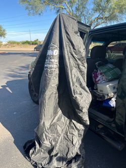 Motorcycle rain cover