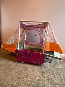 American girl brand camper