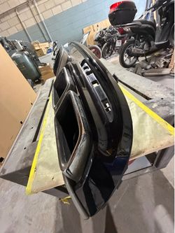 OEM Mercedes-Benz C217 S63 AMG Rear Diffuser & Quad Exhaust Tips – 2015–2017