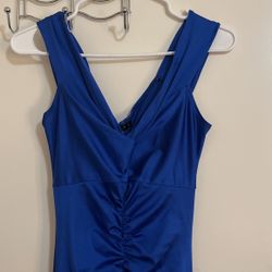 Royal Blue Dress