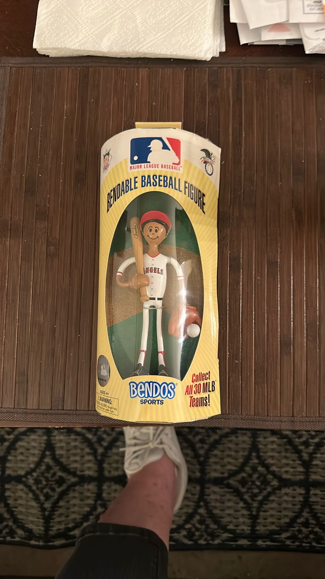 MLB Bendable Baseball Figure - Angels