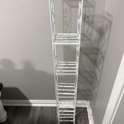 White Metal Shelf