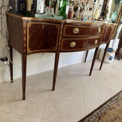 Councill Inlaid Mahogany Federal Style Sideboard