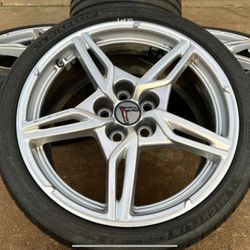 2023 Chevy Corvette C8 Wheels Michelin Pilot Sport 4s Tires NEW