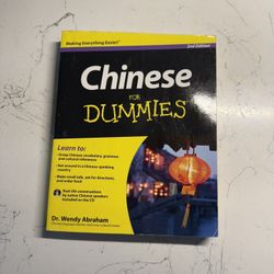 Chinese for Dummies (2nd Edition, 2013) – Mandarin Language Learning – Wendy Abraham