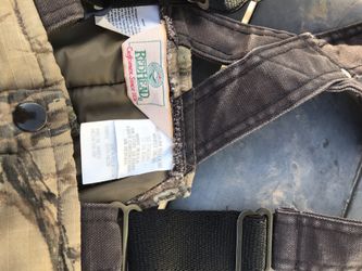 Camouflage overalls for the winter