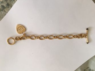 Juicy couture goldtone charm bracket