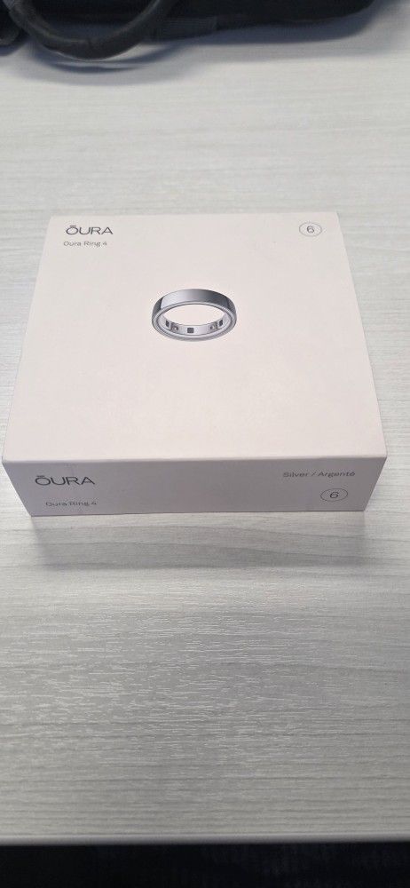 Oura Ring Silver Size 6