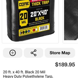 tarp 20ft ×40ft