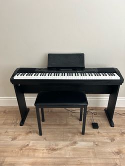 Casio full-size piano keyboard