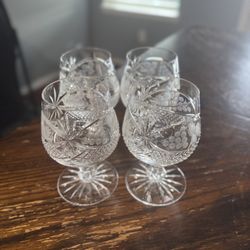 Footed Brandy Snifter Style Glass