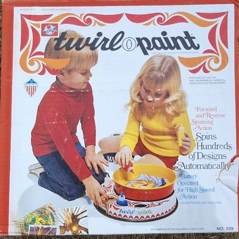 Vintage Twirl O Paint , Never Used
