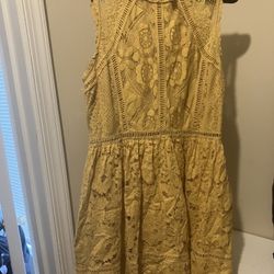 Yellow Casual Sundress