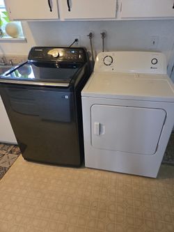 Samsung Smart Things Washer and Amana Dryer