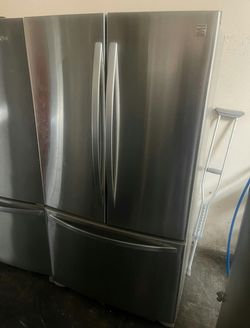 Unknown 3-Door Refrigerator Stainless Steel
