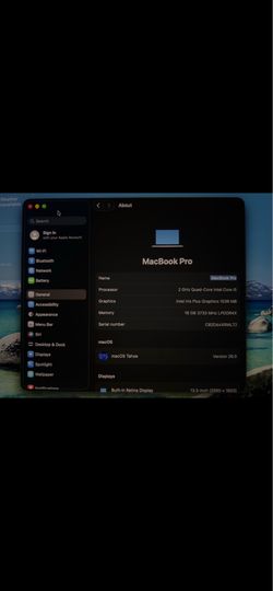 Mac  book pro