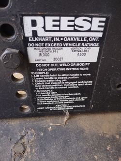 RV Hitch $150 Obo