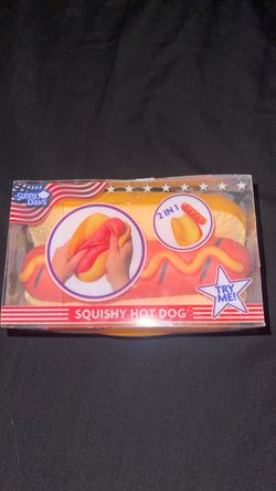 Sunny Days Squishy Hot Dog Toy