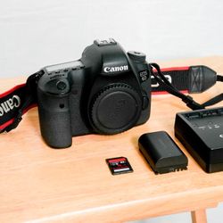 Canon 6D Full-Frame DSLR, Excellent Condition 