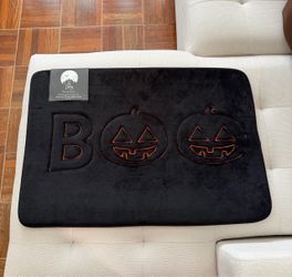 Halloween BOO Memory Foam Bath Rug