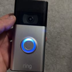 2 Ring Doorbells & Ring Chime