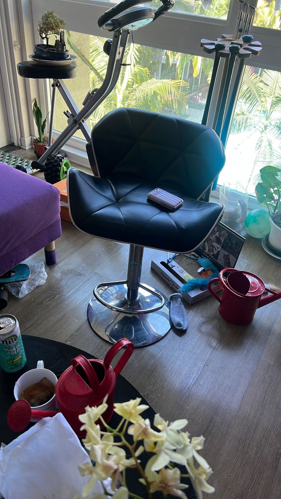 Black Bar Stool