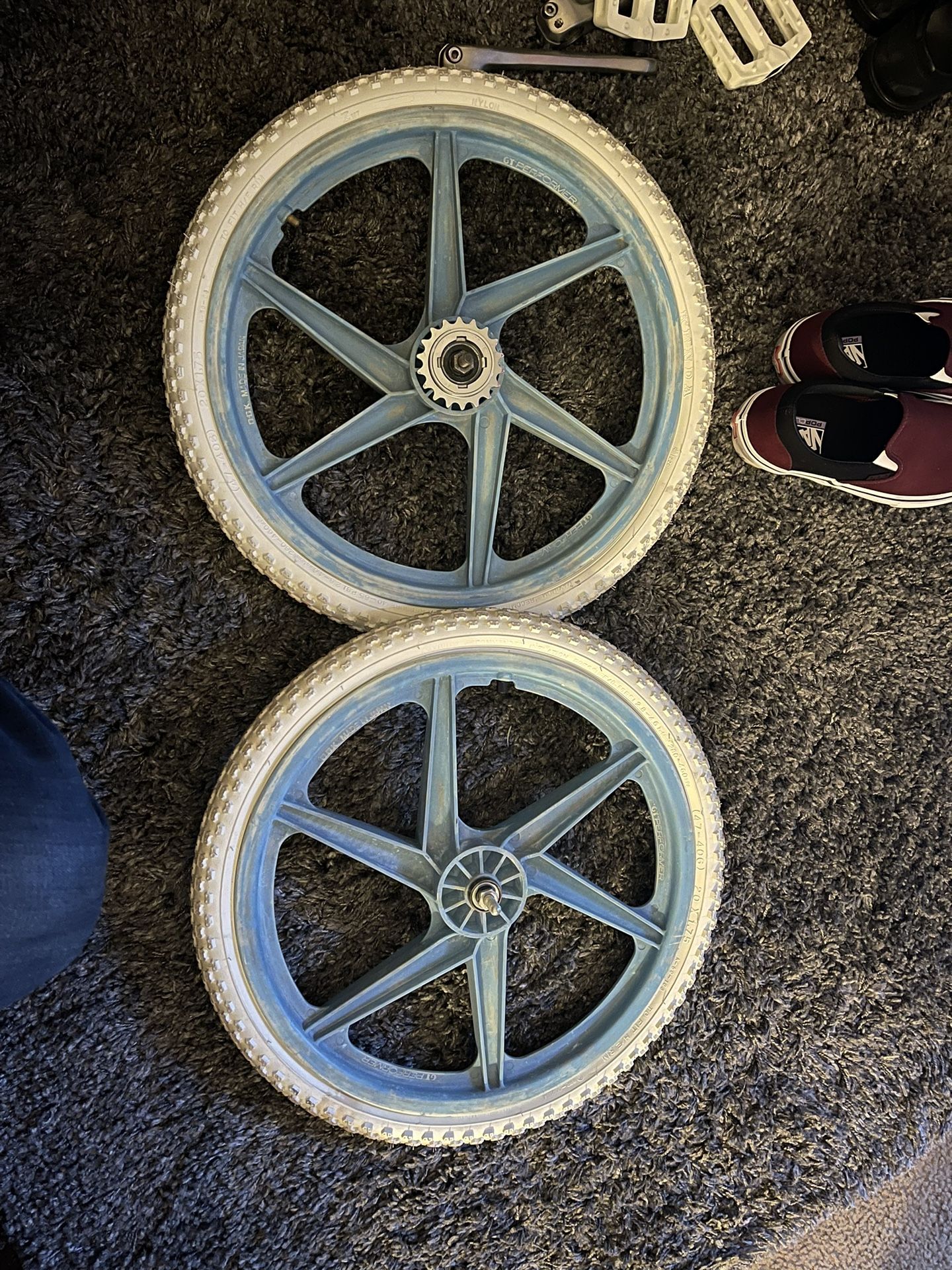 OGK GT Performer BMX Mags - Light Blue
