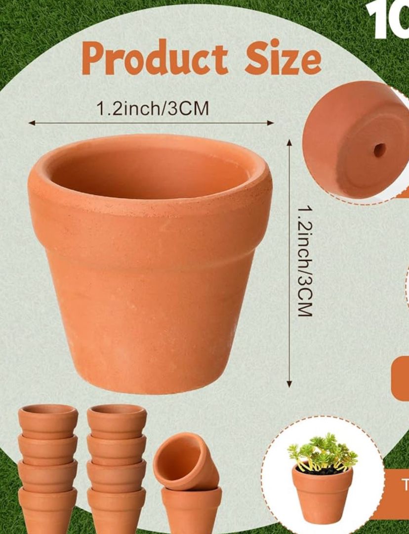 Small Mini Pots Planters 