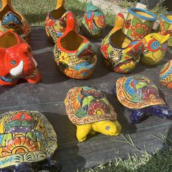 Mexican Talavera Pottery.