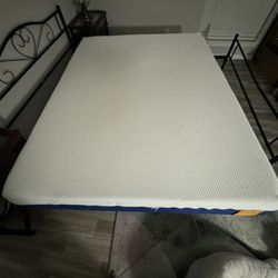 Memory Foam Mattress and  Bed Frame - 6 months Old