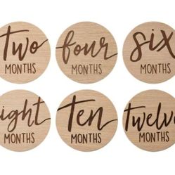 Baby Monthly Milestone Markers