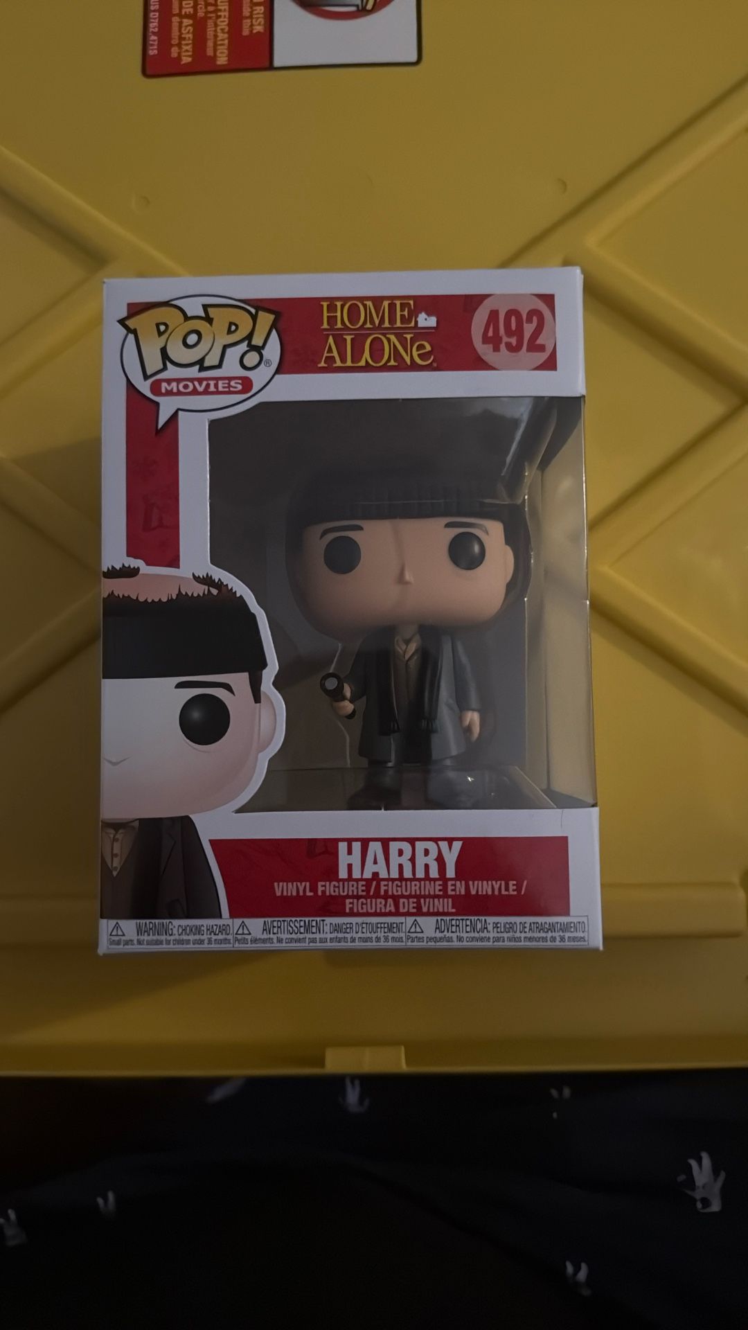 Genuine Funko Pop! Movies Home Alone Harry #492 Vinyl Figure